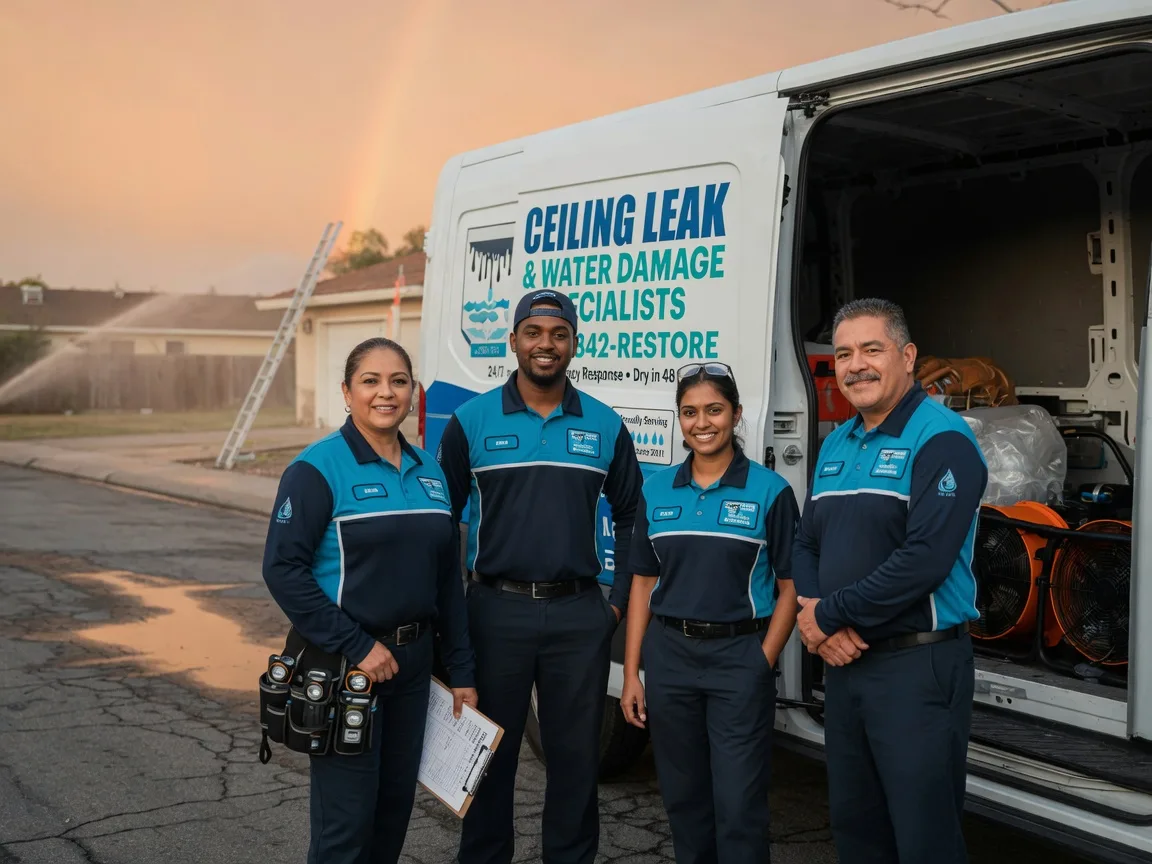 Ceiling Leak Cleanup company in Valley City, OH